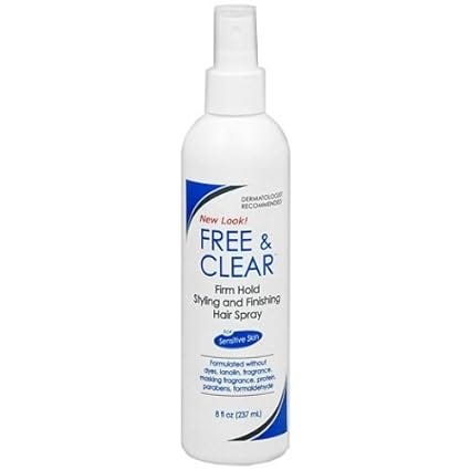 Free & Clear Firm Hold Hypoallergenic Hair sprays