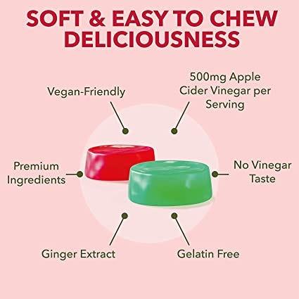 Non-GMO, Gluen-free & Gelatin-free: acv gummies keto supplement has a yummy red apple flavor, which makes it a tasty alternative to inconvenient acv capsules. Our gummies are a simple and comfortable way to support a flat tummy