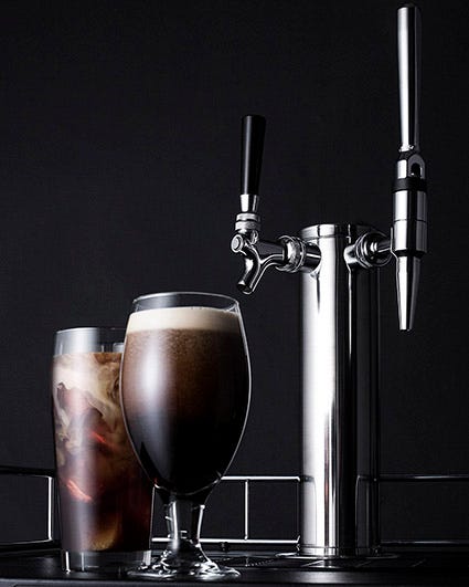 cold coffee on tap | cold brew with espresso shot
