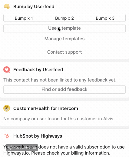 Introducing Bump for Intercom: Snooze, Follow up, and close conversations on auto-pilot. Conversation-level, threaded automation for your Inbox.