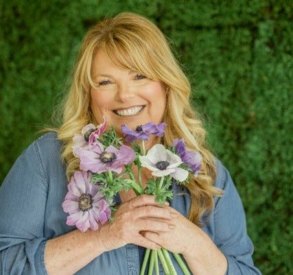 founder Sunny Sheldrake of The Floral Parlor