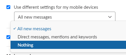 How do you handle notifications in Slack?