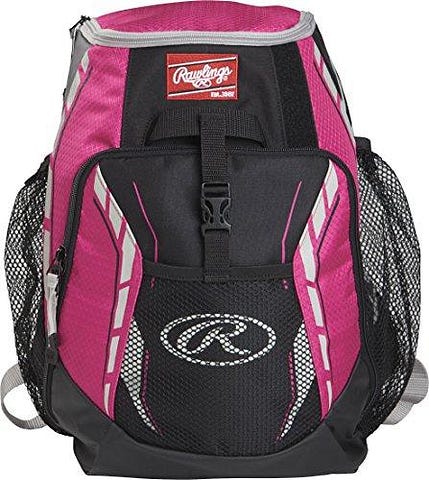 Rawlings R400-NPK Players Backpack - Neon Pink