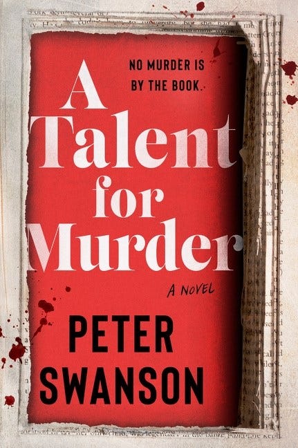 PDF A Talent for Murder (Henry Kimball/Lily Kintner, #3) By Peter Swanson