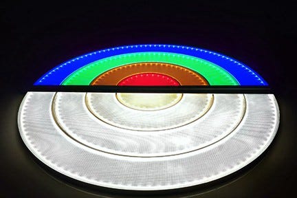 Custom led light panel