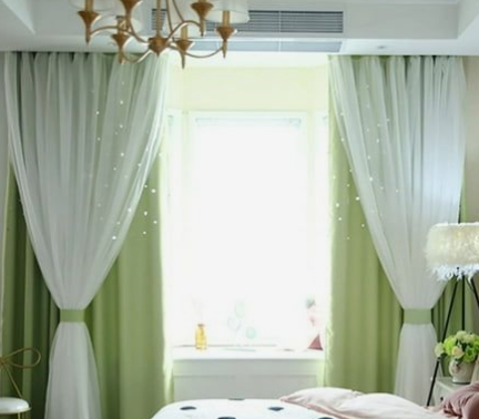 Curtains idea to refresh bedroom decor