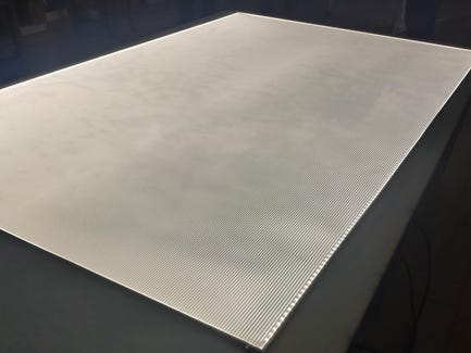 Bespoke led sheet