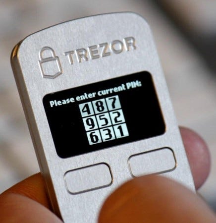 Trezor Pin