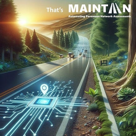 The economic and environmental benefits of AI-driven road management in a realistic and understated. — Maintain-AI