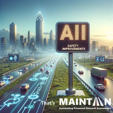 AI as a tool simplifies and enhances efficiency in road maintenance, particularly in improving safety. — Maintain-AI