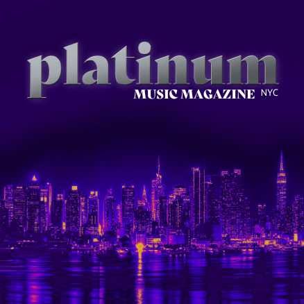 PLATINUM MUSIC MAGAZINE NYC SKYLINE LOGO