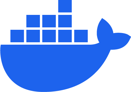 Docker containerization logo