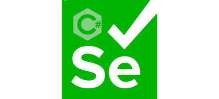 Selenium Logo with C# Logo