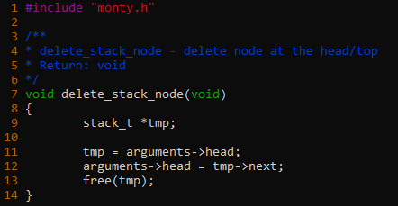 delete the head node of the linked list