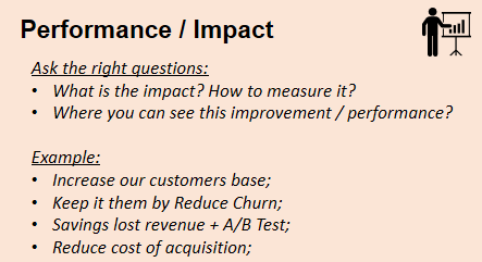 DPC — Identify performance and impacts.