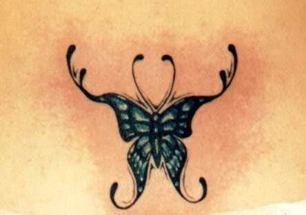 1020 butterfly tattoo