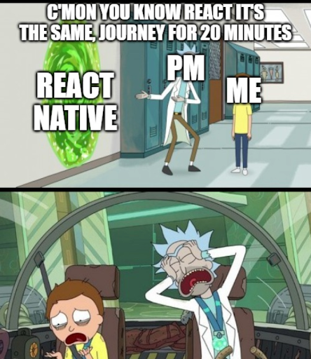 React Native — a journey for 20 minutes