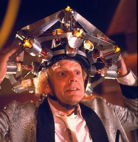 Image result for dr brown back to the future