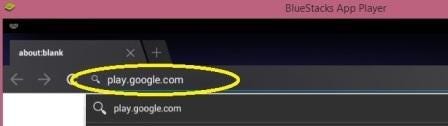 Bluestacks Google Playstore