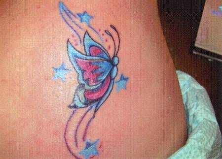 Butterfly Tattoo 1078