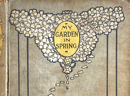 top part of cover of My Garden In Spring, one of the books in the PDR blog post