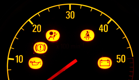 car warning dashboard lights