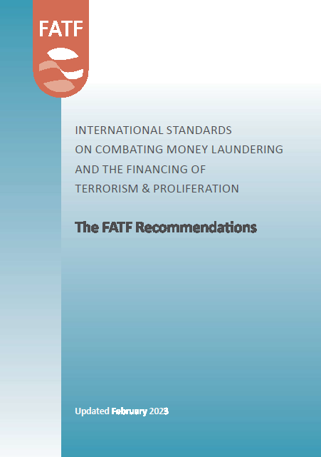 The new 2023 recently published version of FATF recommendations