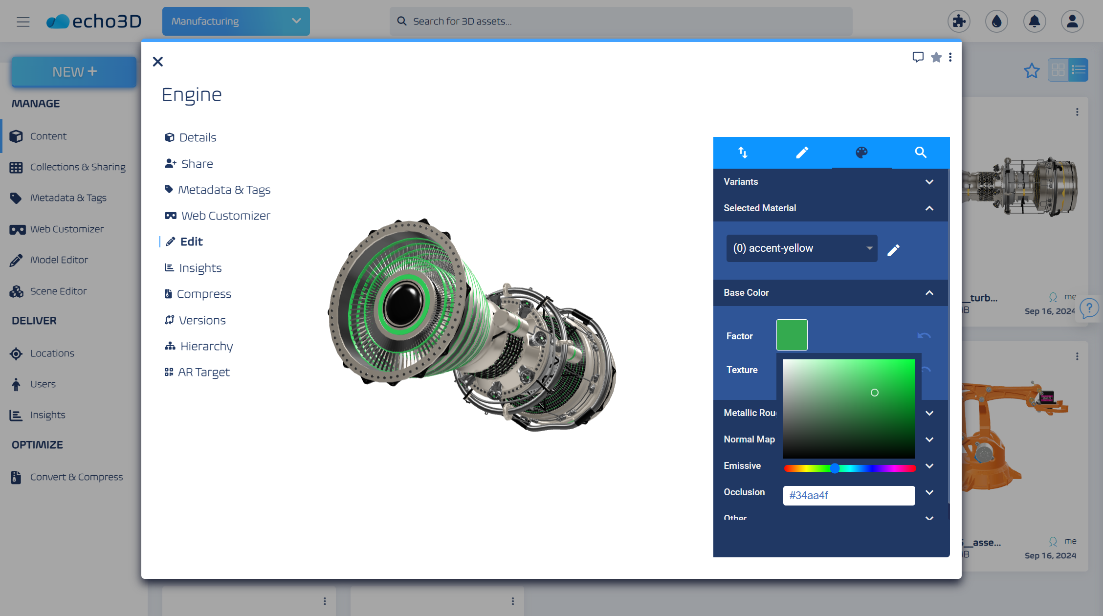 echo3D, 3D digital asset management platform