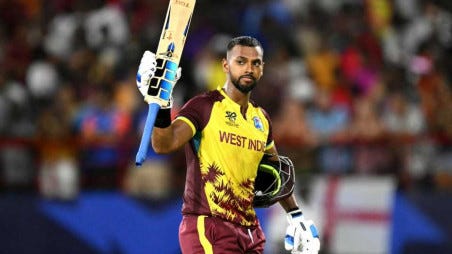 The match was undoubtedly Nicholas Pooran, who was awarded the Player of the Match for his outstanding contribution.