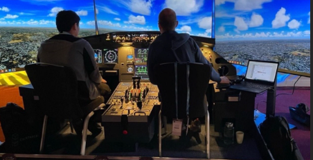 Immersive A320 Flight Simulator