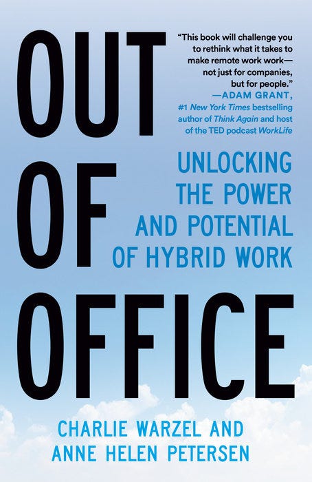 Book cover for ‘Out of Office’