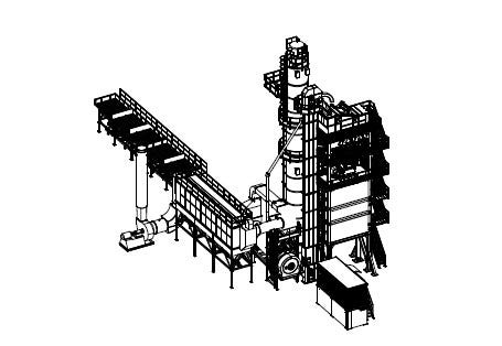 Производство асфальта на примере линии LB2000