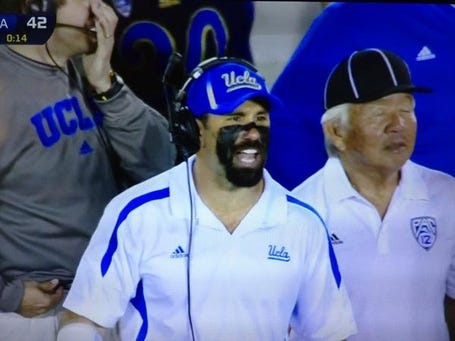 UCLA Football Eye Black Faces