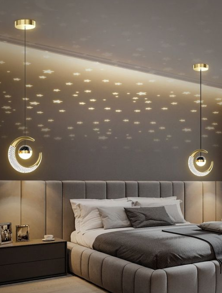 Lighting idea for bedroom decor