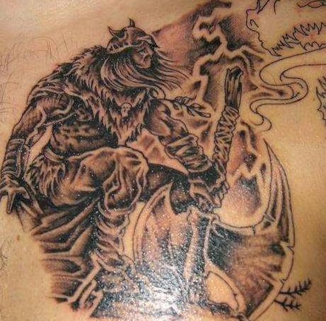 1015 Viking tattoo