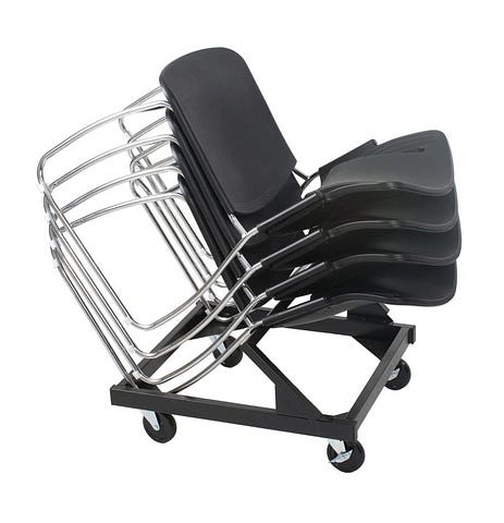 Dolly for Reflex Guest Chair by Balt