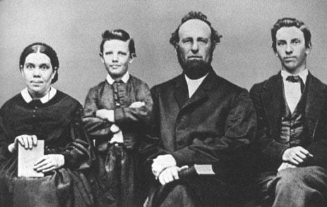 Ellen G. White and family