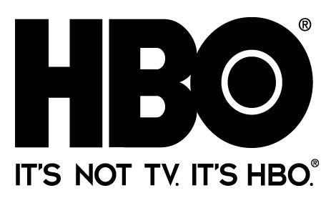 HBO updated logo from the 80s with the tagline “It’s Not TV. It’s HBO.” underneath.