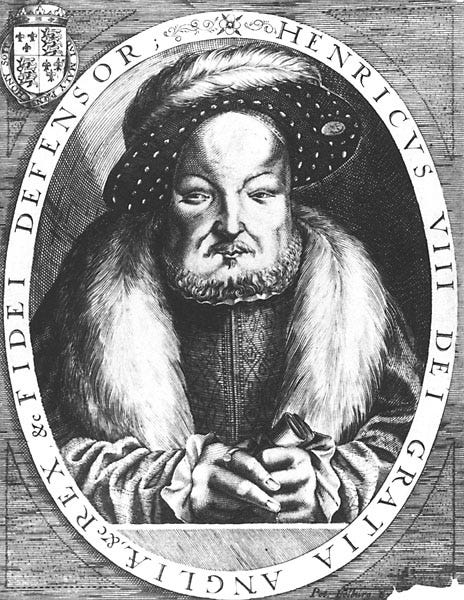 Henry VIII Engraving by Peter Isselburg after Cornelis Metsys 1646.jpg