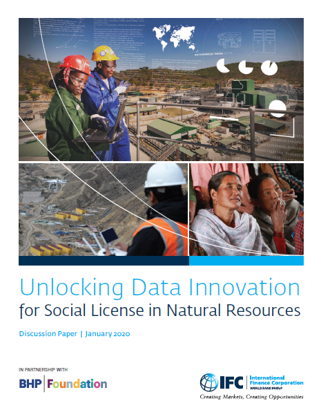 Unlocking data innovation for social license in the natural resources sector