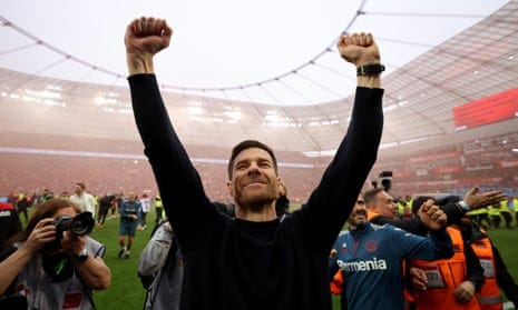 picture of Xabi Alonso the manager of Bayer Leverkusen