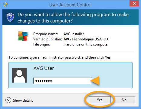 Creating an AVG Account