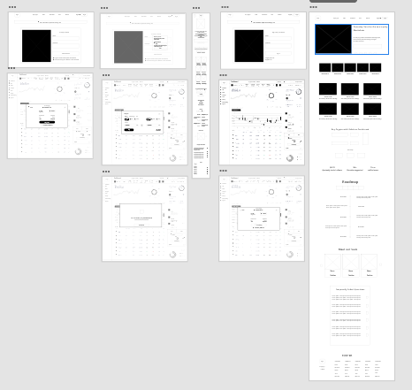 Digital wireframe