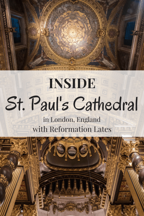 It's rare that you see interior photos of St. Paul's Cathedral in London. However, with Reformation Lates, I had the lucky chance to not only see St. Paul's Cathedral myself, but to also photograph the inside of St. Paul's. Enjoy this photo journal of St. Paul's Cathedral. 