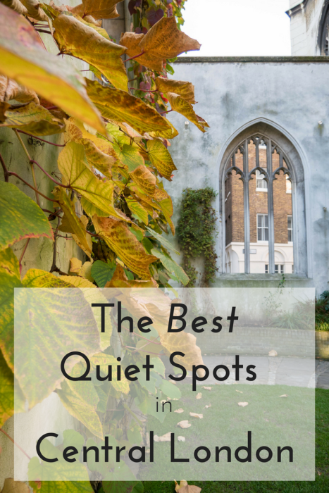 Looking to add some more items to your London to do list? Looking for peace and quiet to your London trip? Check out these beautiful quiet spots in London that will make your London visit even more special.