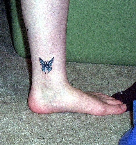 Ankle Tattoo 1159