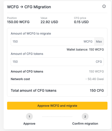 Centrifuge (CFG) Migration Explained: The Complete 2025 Guide for Token Holders