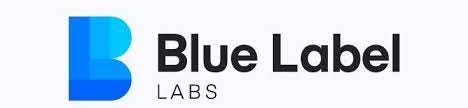 best companies for full stack developers, blue label labs logo, A full stack development company