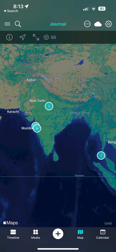 Day One App Map View