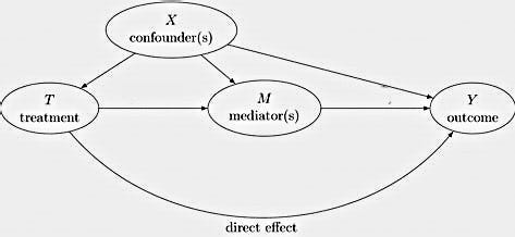 Possible explanations for correlations: (1) changes in one of the two variables cause changes in the other variable, or (2) changes in one of the two variables cause changes in a third, mediator variable, that in turn cause changes in the other of the two variables or (3) changes in a confounder variable cause changes in both correlating variables and is as such a common cause to both correlating variables.